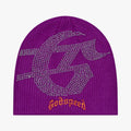 Godspeed OG Logo Studded Beanie Purple