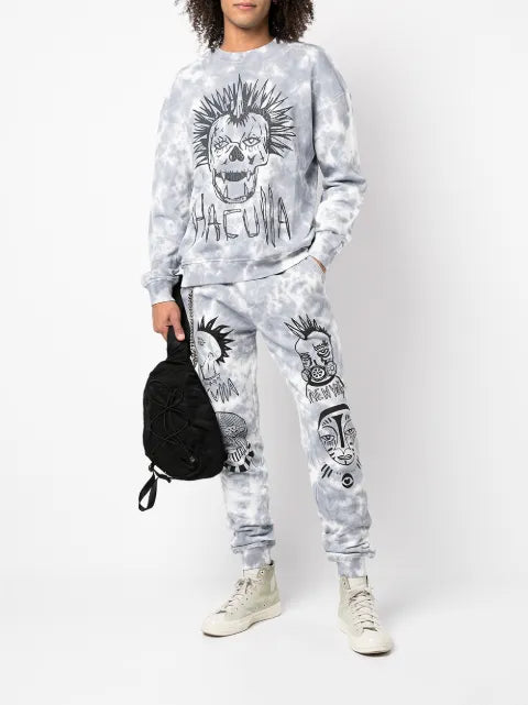 Haculla Spike Head print sweater