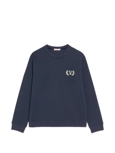 Valentino Garavani logo-embroidered sweatshirt