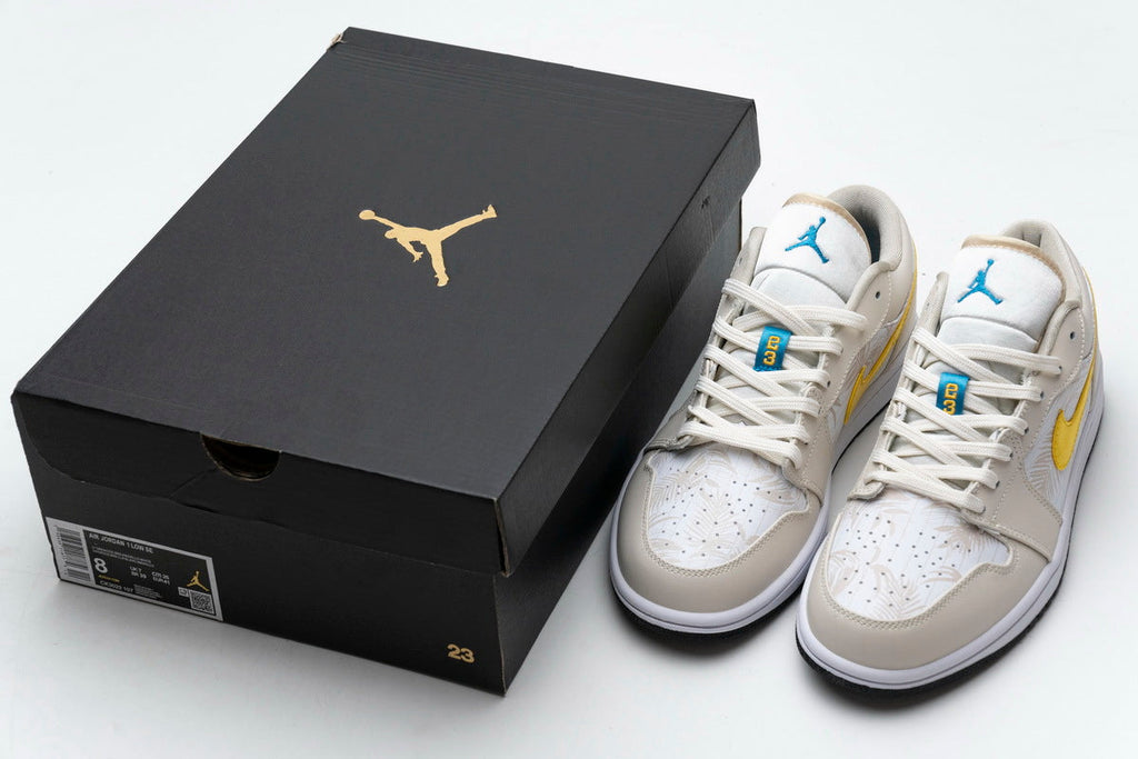 Nike Air Jordan 1 Low Palm Tree Reps Sneaker CK3022-107