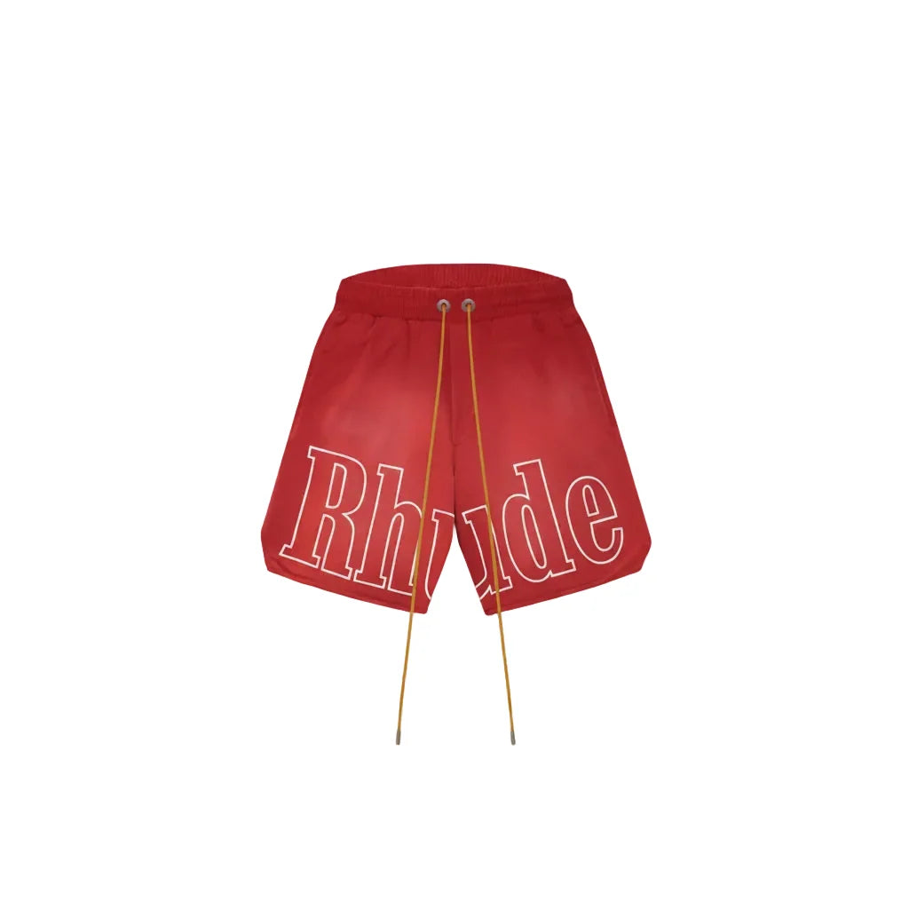 Rhude Logo Track Short
