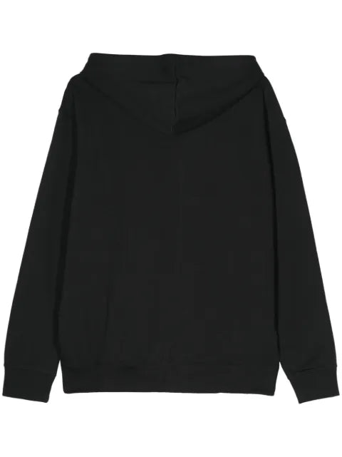 New Balance embroidered-logo zipped hoodie