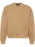 DSQUARED2 Icon-embossed cotton sweatshirt