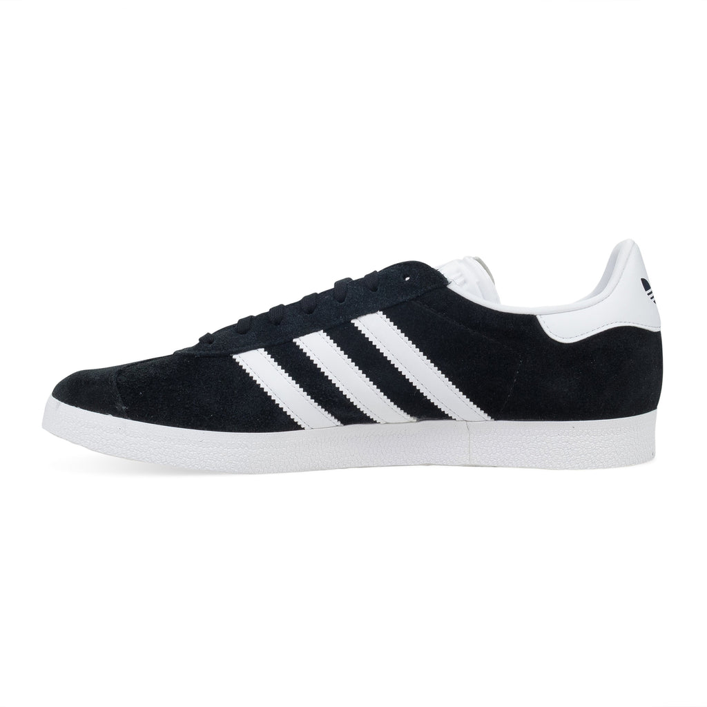 BLACK/WHITE/GOLD GAZELLE SNEAKERS