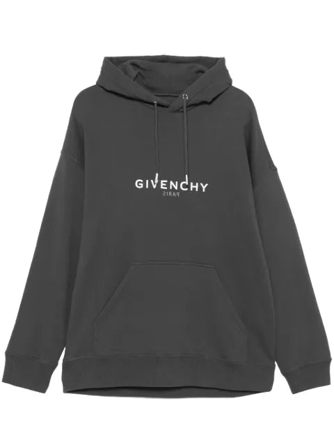 Givenchy archetype slim fit hoodie in fleece