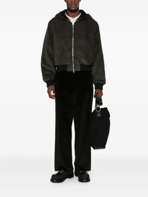 OUR LEGACY twill hooded jacket