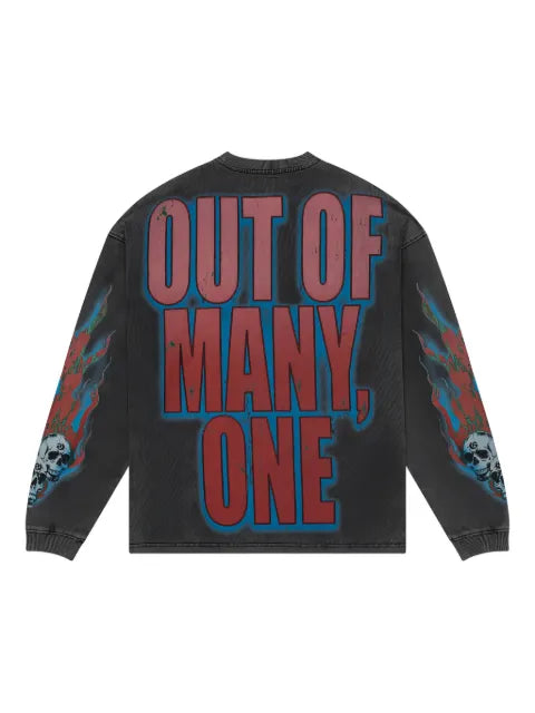 GODSPEED Vision Flowers long-sleeve thermal sweater