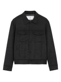 AMI Paris wool trucker jacket