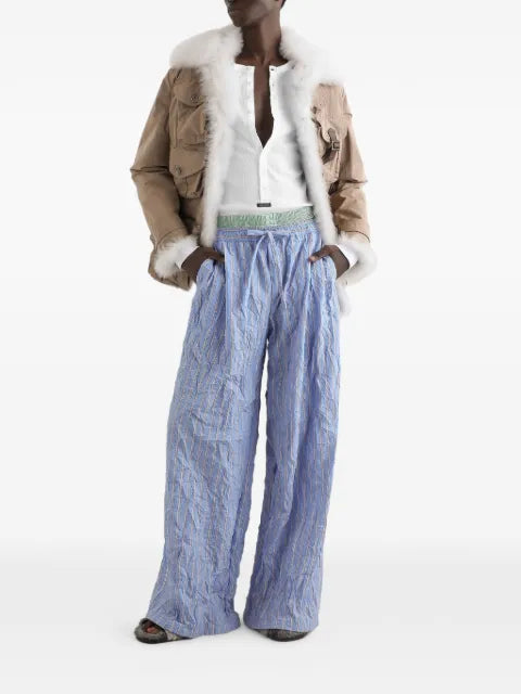 Dolce & Gabbana waxed faille jacket