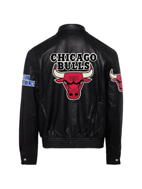 Jeff Hamilton  Chicago Bulls leather bomber jacket