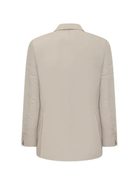 BOSS x Beckham slim-fit jacket with micro pattern
