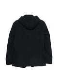 Karl Lagerfeld hooded single-breasted jacket