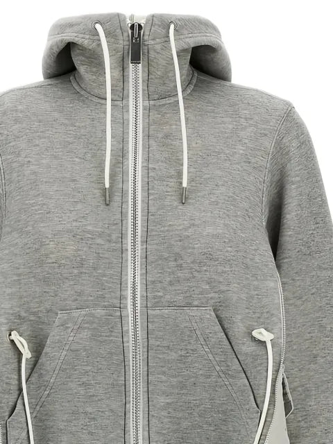 sacai Sponge Sweat hybrid hoodie