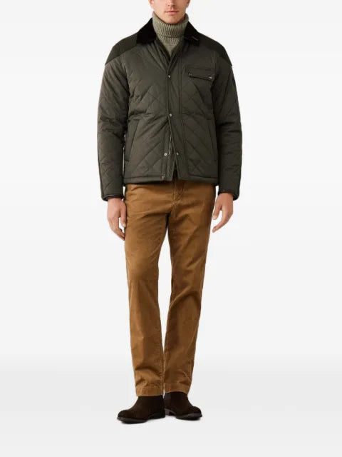 Hackett London Kinloch Hybrid quilted jacket
