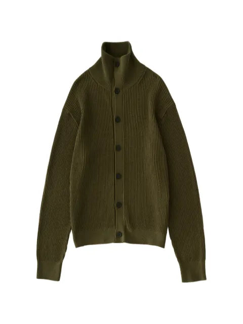 Studio Nicholson Oran ribbed-knit cotton cardigan