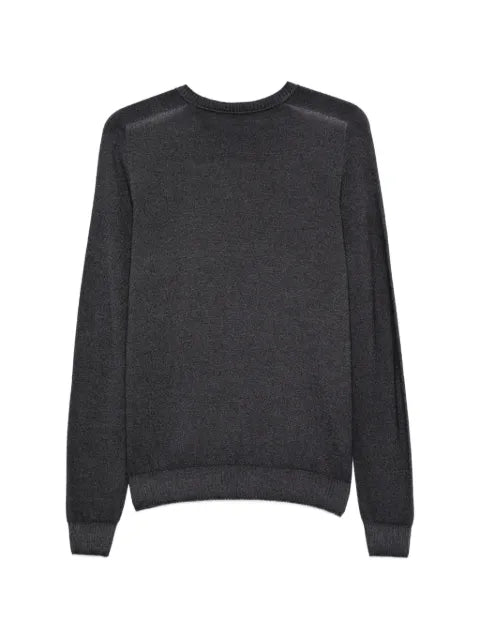 AROVESCIO crew-neck long-sleeve knit