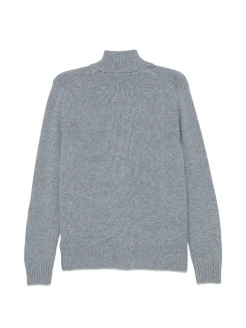 Zanone button-up high-neck cardigan