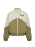 RHUDE Desert Racing logo-patch jacket