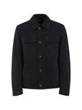 Herno bottom-down suede jacket