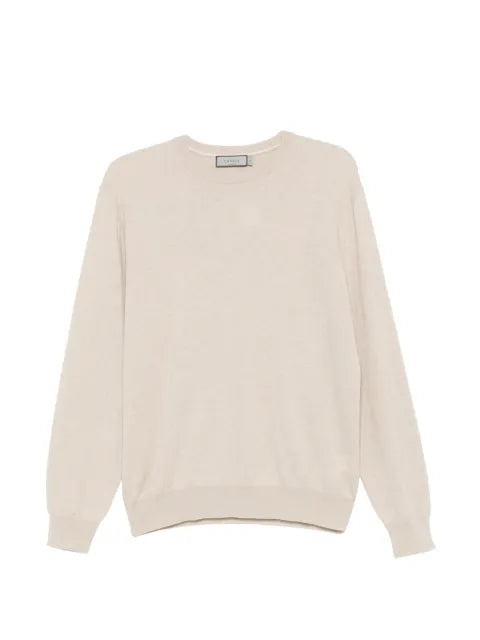Canali fine-knit cashmere sweater