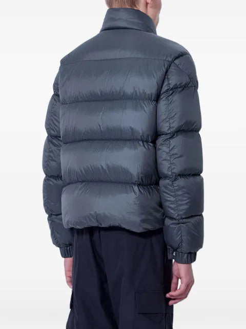 Moncler Pesio quilted high-collar puffer jacket