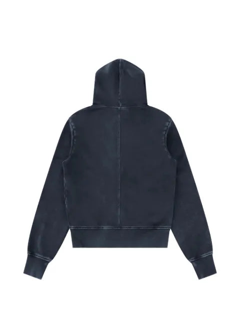 ENTIRE STUDIOS faded-wash zip-up hoodie