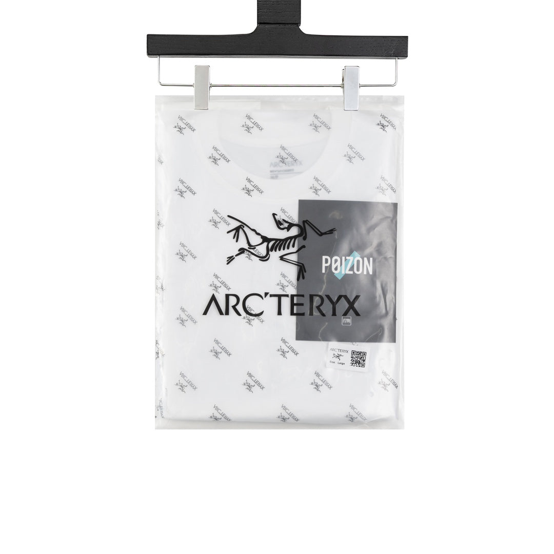 Arc'teryx Rainbow Logo Evolution‑Figure Back Graphic SS T‑Shirt