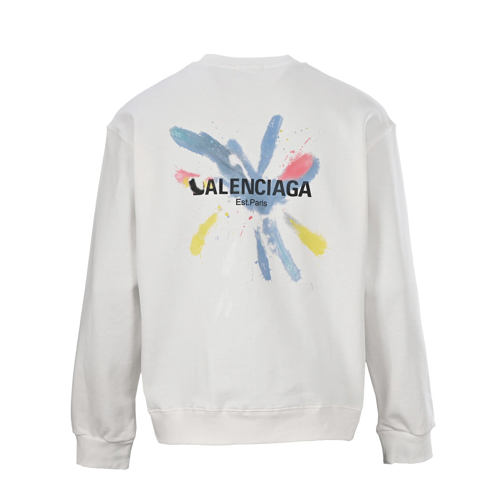 Balenciaga Couples Gradient Hoodie