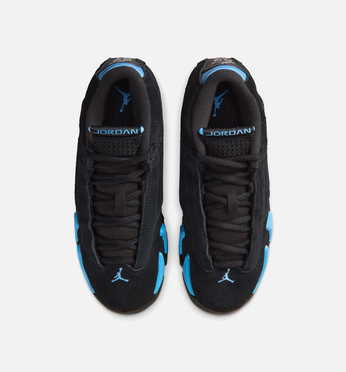 Air Jordan 14 Retro “Black & University Blue” Grade School Shoes