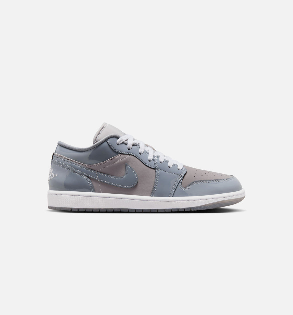 Air Jordan 1 Low Cool Grey Men's Shoes - Grey/White