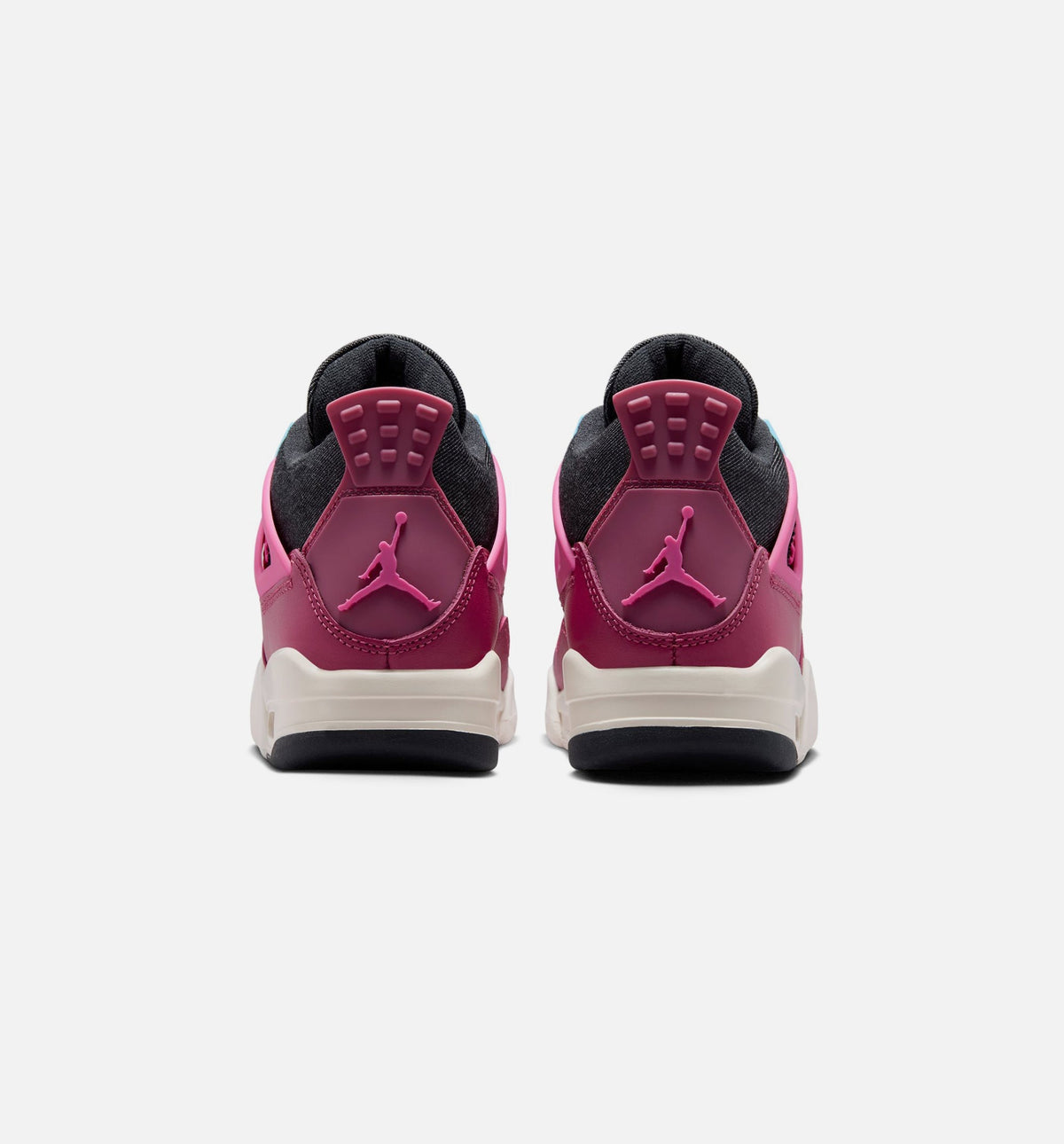 Air Jordan 4 Retro She's A Star Grade School Lifestyle Shoes - Sweet Beet/Desert Pink/Off Noir/Chalk