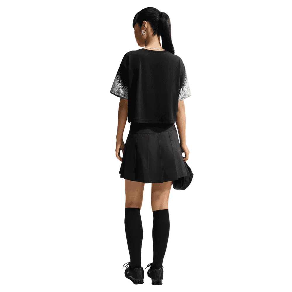 Wmns Nike Sportswear Classic Glimmer Cropped Short-Sleeve Tee