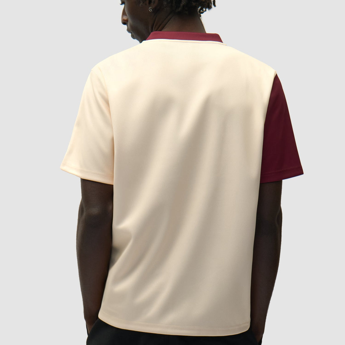 Arte Football T-shirt: Bordeaux / Cream