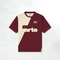 Arte Football T-shirt: Bordeaux / Cream