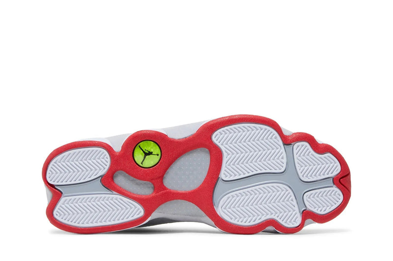 Air Jordan 13 Retro 'White Wolf Grey' – Clean Court-Ready Sneaker with Holographic Eye & Premium Leather