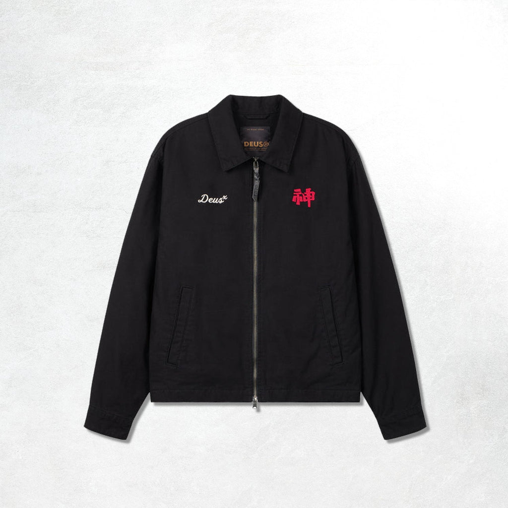 Deus Dogleg Jacket: Black