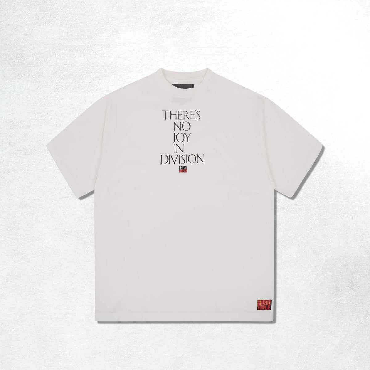 Earth People Joy Divison Tee: White