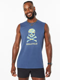 ALL SOULS MUSCLE TANK NAVY