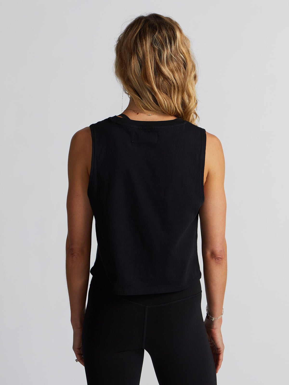 RENEE BLACK WHEEL CORE TANK