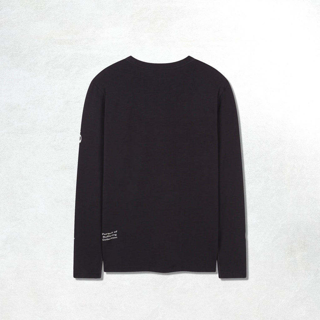 Acid Running Long Sleeve T-shirt - Black
