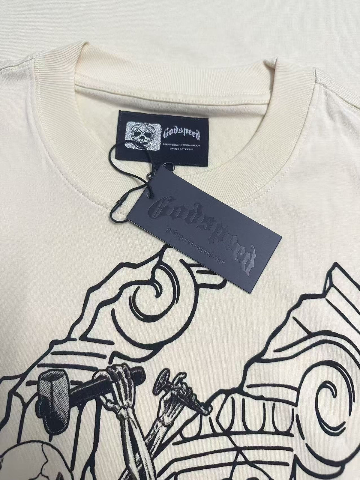 Godspeed Line-Art Graphic T-Shirt