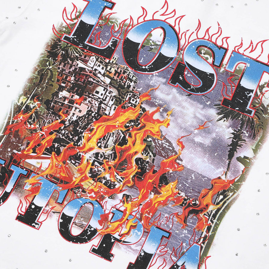FIRST ROW Lost Utopia Burning Flame T-Shirt