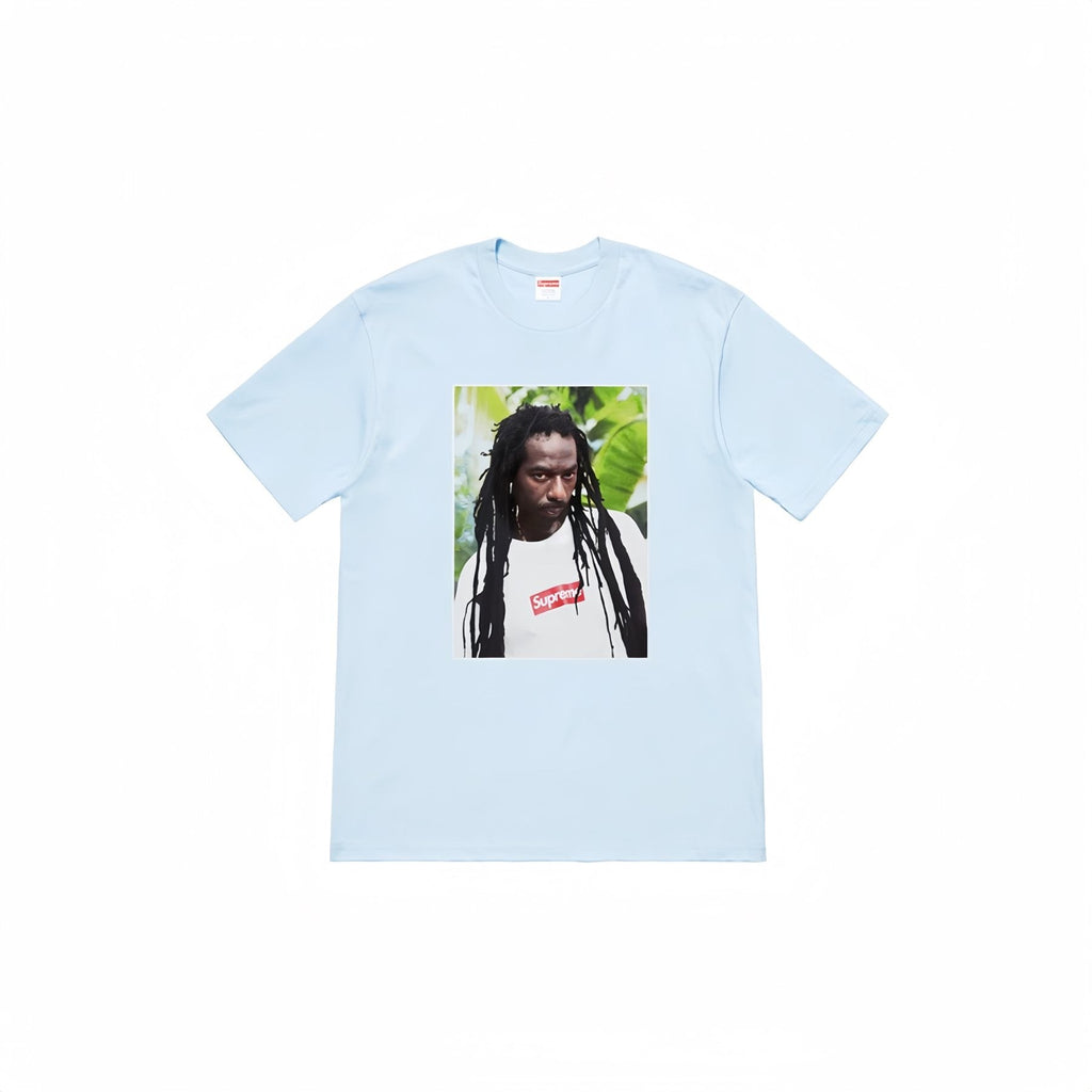 Supreme Buju Banton Portrait Graphic T-Shirt
