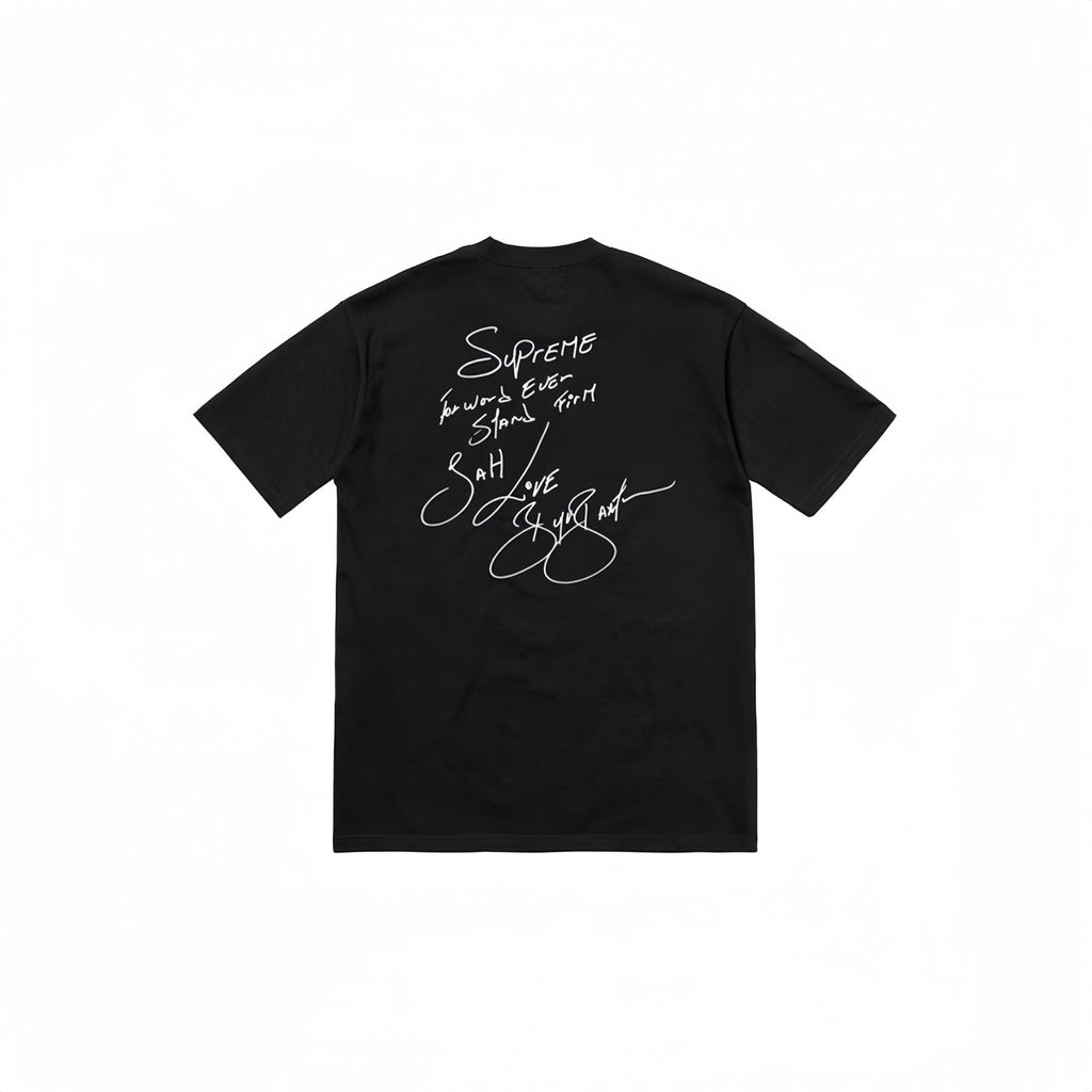 Supreme Buju Banton Portrait Graphic T-Shirt