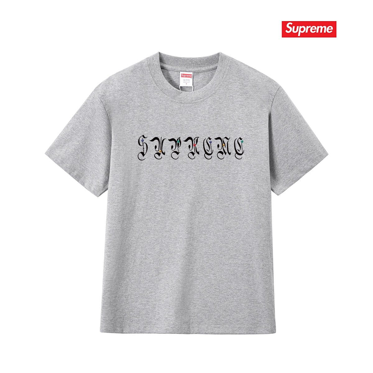 Supreme Gothic Wordmark Short-Sleeve T-Shirt