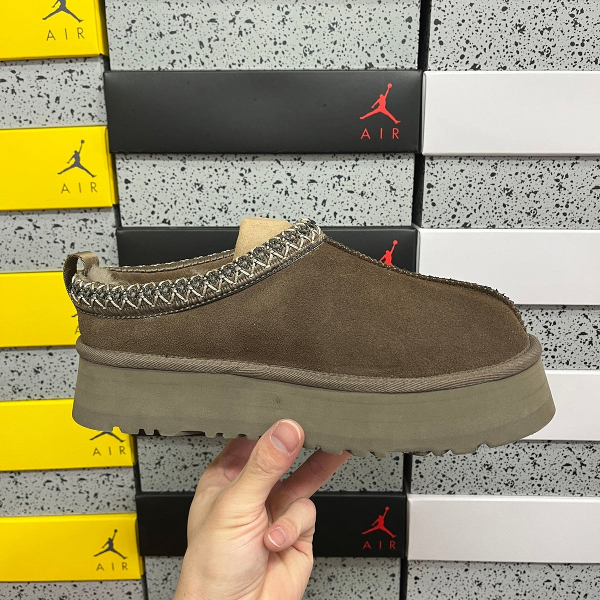 UGG Thick-Soled Low-Cut Fur Snow Boots
