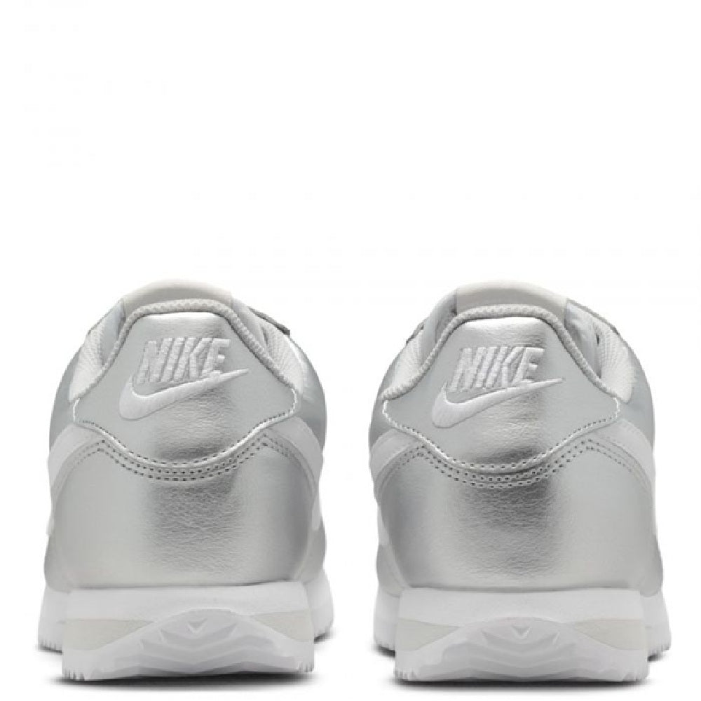 Women's Nike Cortez Metallic Silver/White-Grey Fog (IR0042 001)