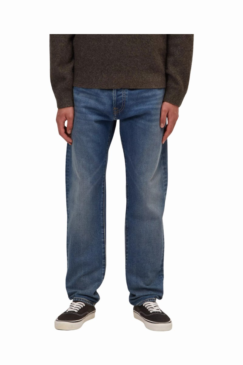 CARHARTT WIP KLONDIKE PANT Blue Dark Used Wash