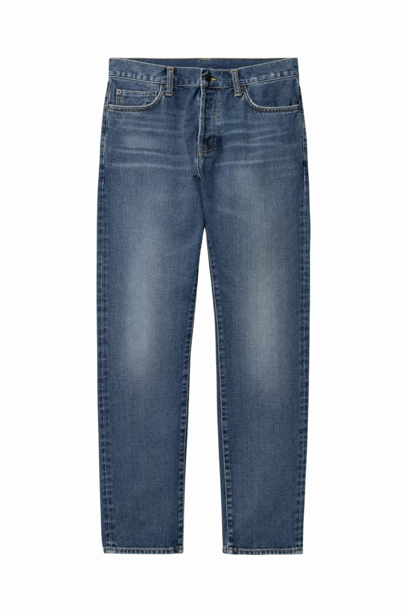 CARHARTT WIP KLONDIKE PANT Blue Dark Used Wash
