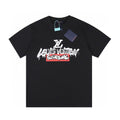 Supreme LV-Style Graffiti Graphic T-Shirt